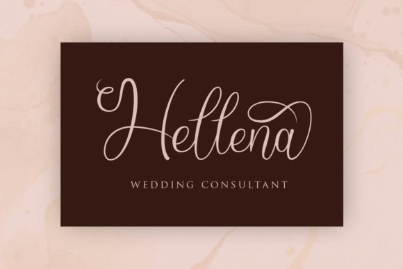 Mellandia Font PNG with transparent background - Preview 3