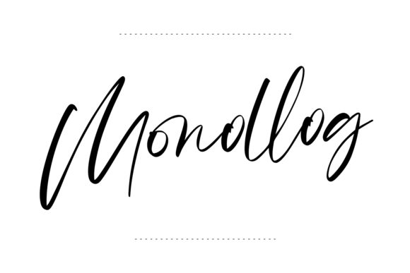 Monalls Font PNG with transparent background - Preview 5