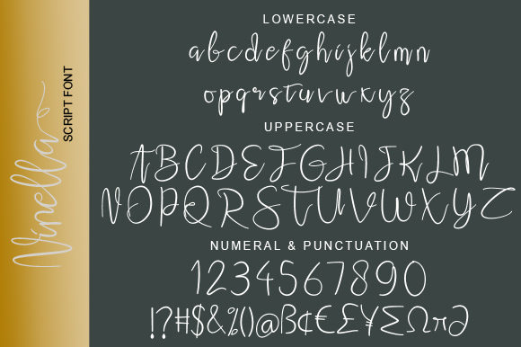 Ninella Font PNG with transparent background - Preview 5