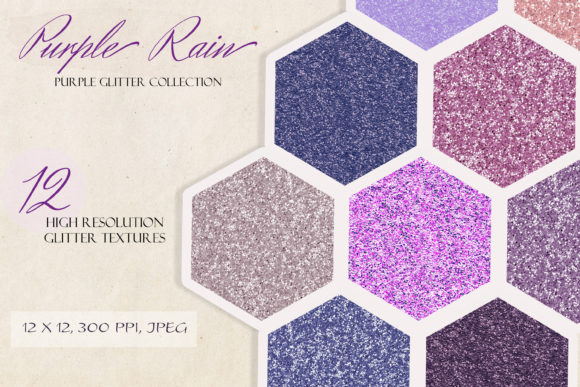 Purple Rain Glitter & Shimmer Kit