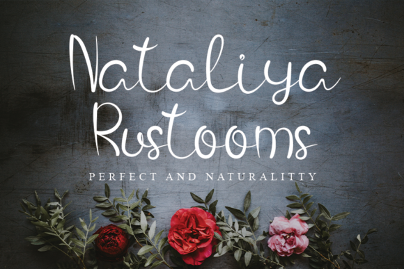 Romanttica Citty Font PNG with transparent background - Preview 1