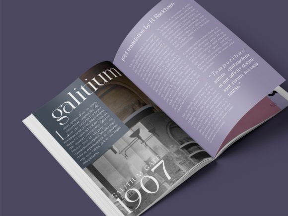 Romany Serif Font PNG with transparent background - Preview 4