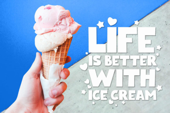 Blue Night Font - Preview 5