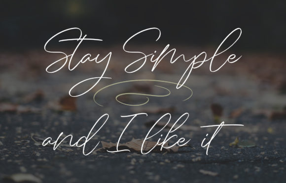 Daisy Rain Font PNG with transparent background - Preview 4