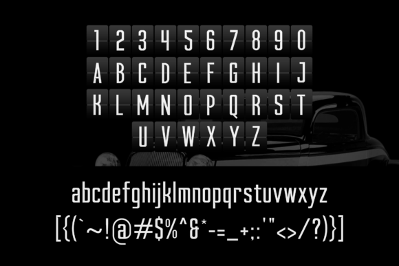 Davidas Font font preview - 6