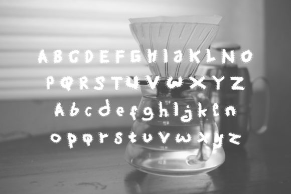Guondrong Font PNG with transparent background - Preview 1