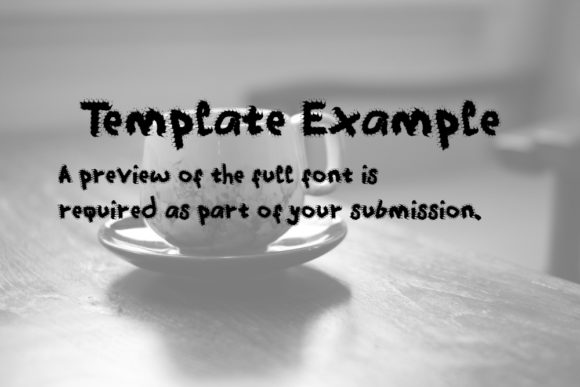 Guondrong Font PNG with transparent background - Preview 3