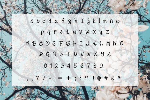 Ketika Font PNG with transparent background - Preview 1
