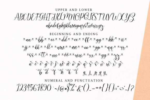Monteray Font PNG with transparent background - Preview 6