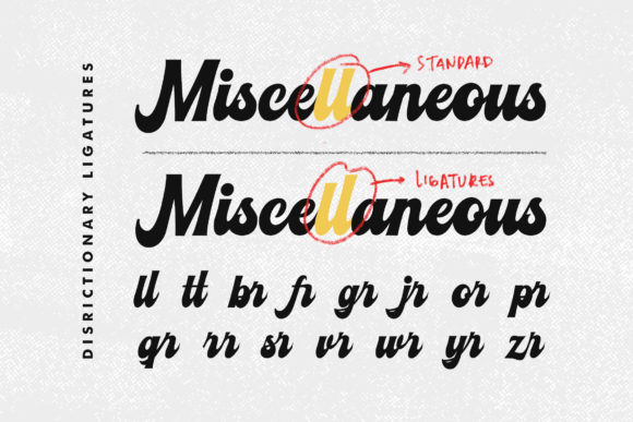 Relieve Font font preview - 3