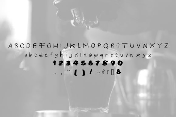 Anggicrush Font - Preview 5