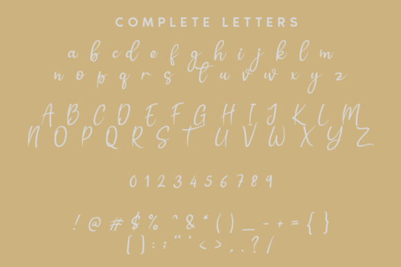Bakkawo Font - Preview 3