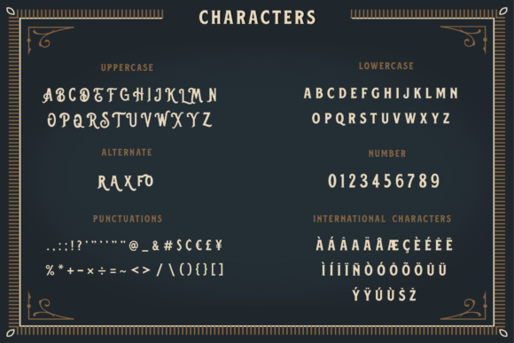 Blackford Font - Preview 3