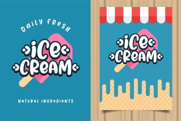 Blink Shark Font - Preview 3