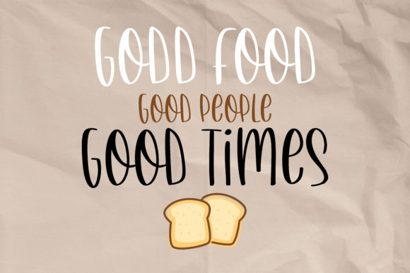 Brownie Cookie Font - Preview 2
