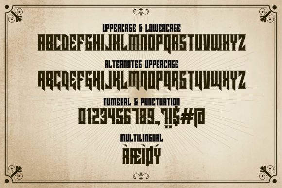Eternal Ego Font - Preview 1