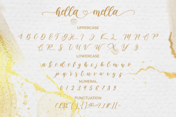 Hella Mella Font - Preview 6