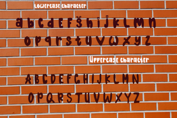 Little Bondy Font PNG with transparent background - Preview 3