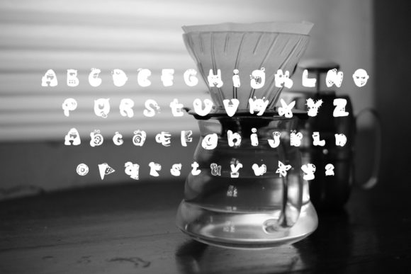 Remidial Monster Font PNG with transparent background - Preview 1