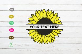 Sunflower Cut File Flower Craft Graphic by Scmdesign · Creative Fabrica