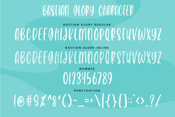 Bastian Glory Font - Preview 2