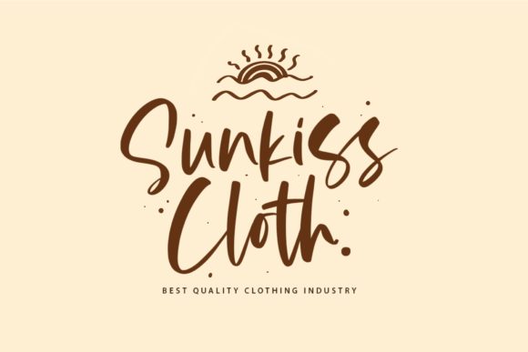 Gold Splash Font - Preview 3