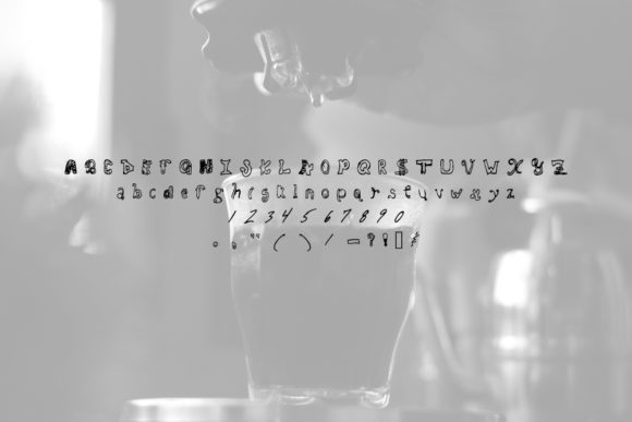 Alvi LIght Save Font PNG with transparent background - Preview 5