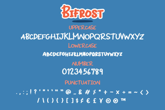 Bifrost Font - Preview 2
