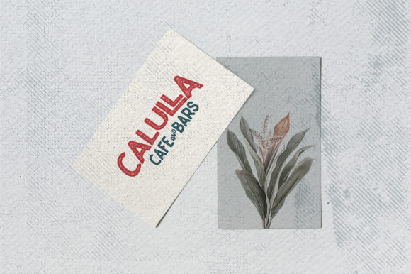 Caltons Font PNG with transparent background - Preview 6