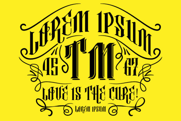 Classical Hit Font - Preview 1