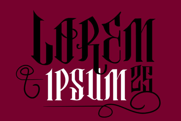 Classical Hit Font - Preview 2