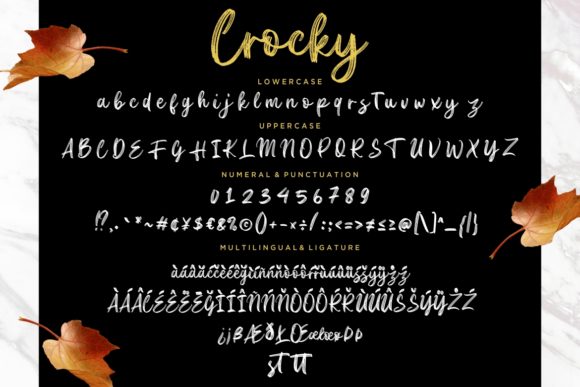 Crocky Font - Preview 6