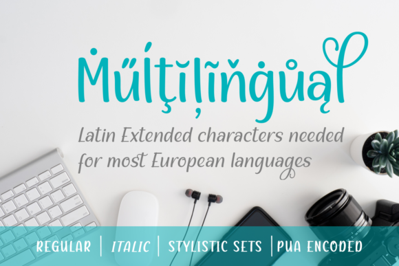 Establessed Font - Preview 1