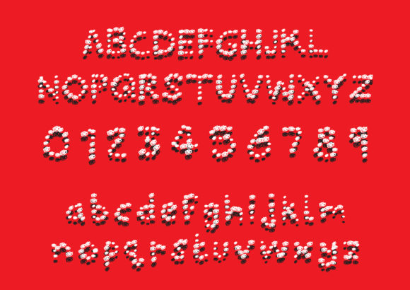 Eye Font - Preview 1