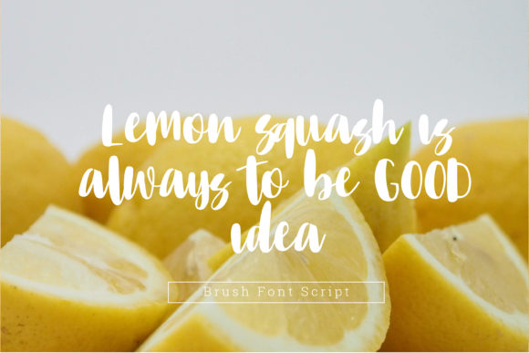 Fresh Lemonade Font - Preview 2