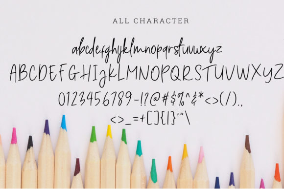 Genk Korengan Font - Preview 1