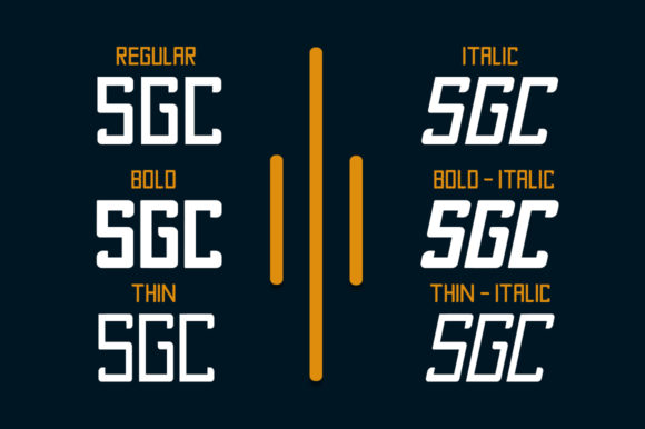 Gruda Font PNG with transparent background - Preview 1