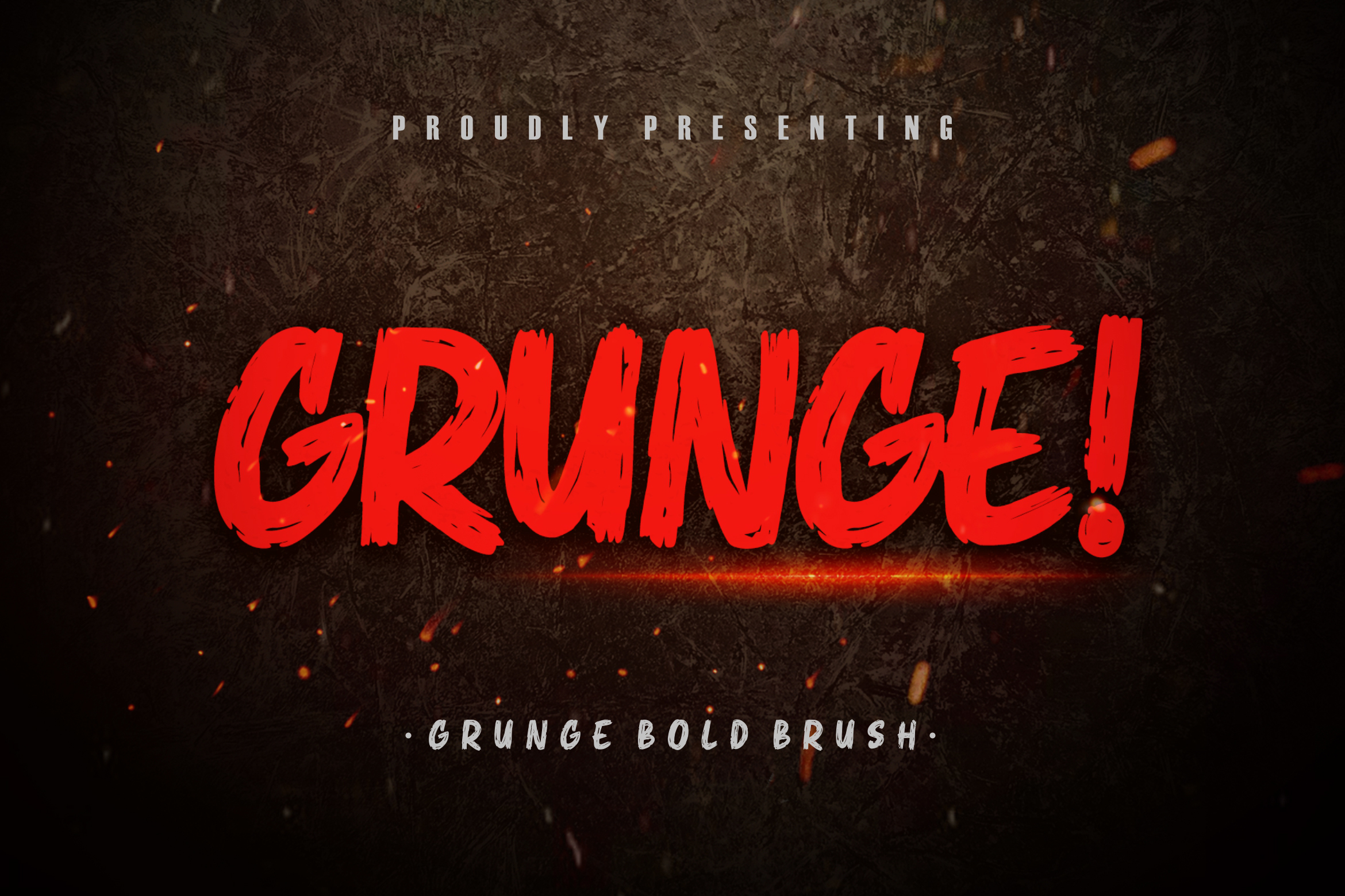 Grunge! Font by CreatypeStudio · Creative Fabrica font preview