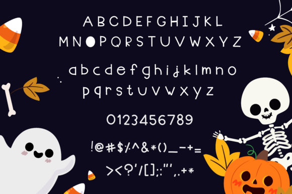 Halloween Party Font - Preview 4