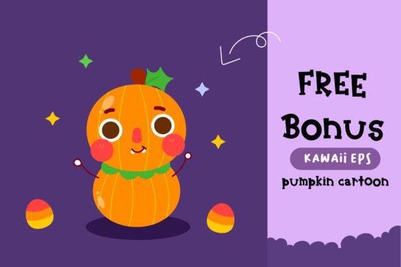 Halloween Pumpkin Font - Preview 1