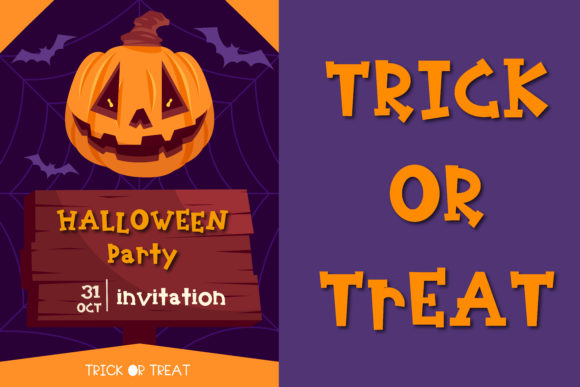 Halloween Pumpkin Font - Preview 2