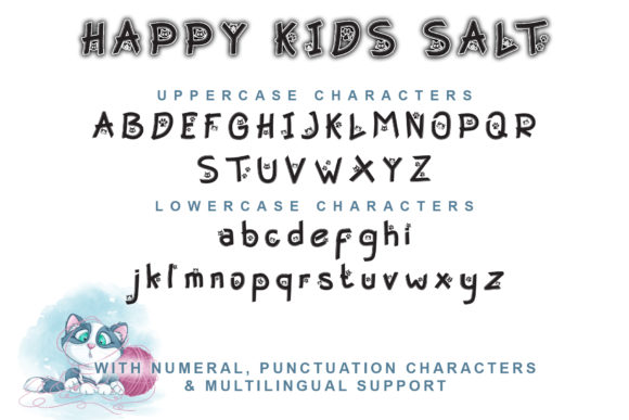 Happy Kids Font - Preview 1