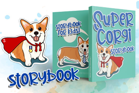 Let’s Coorgi! Font PNG with transparent background - Preview 1