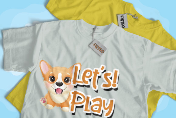 Let’s Coorgi! Font PNG with transparent background - Preview 3