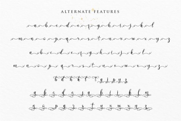 Maternella Font PNG with transparent background - Preview 3
