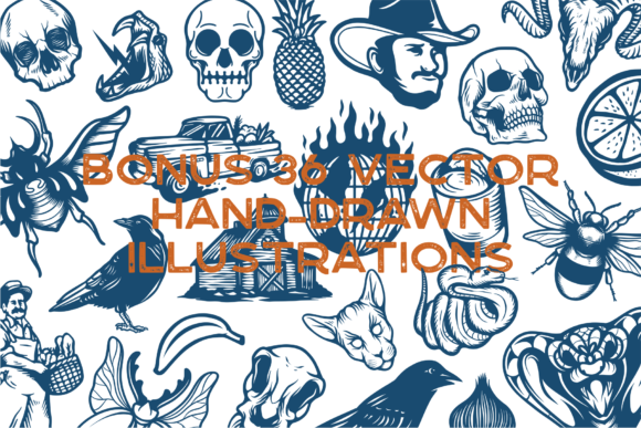 Mondresh Font PNG with transparent background - Preview 6