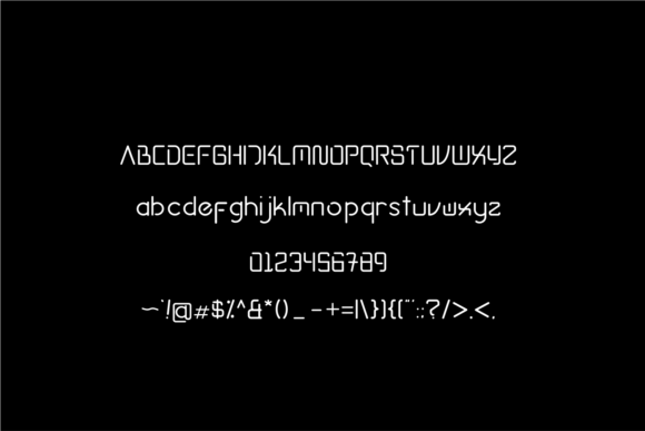 Novetech Font PNG with transparent background - Preview 6