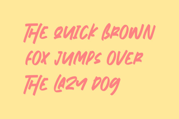 Nymburgh Brush Font PNG with transparent background - Preview 1