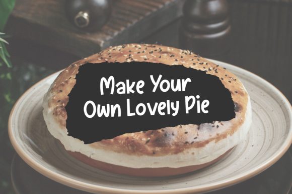 Pumkinpie Font PNG with transparent background - Preview 3