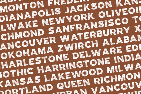 Reckfield Font PNG with transparent background - Preview 2